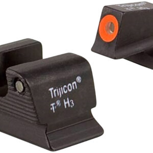 Trijicon 600624 HD Night Sights  Green/Tritium Orange Outline Front Sight-Green Tritium Black Outline Rear Sight Beretta PX4
