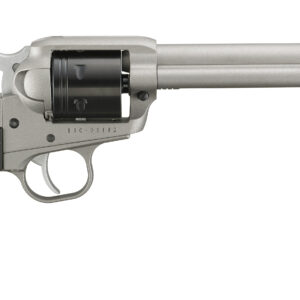 RUGER WRANGLER 22LR SLVR/SYN 6.5"  #