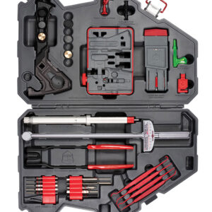 Real Avid AVAR15AMK Armorer's Master Kit AR15 Gray/Red Multiple