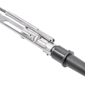 CMMG 22D5B6E Replacement Barrel Kit with Bolt Carrier Group, 22 LR 4.50" Threaded, Black Nitride Chromoly Steel, Fits AR-15/Mk4