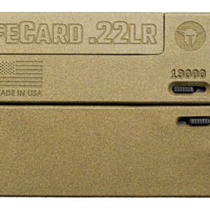 LifeCard  .22LR Polymer,  Burnt Bronze