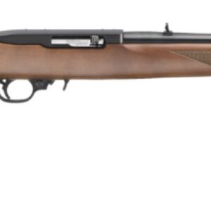 RUGER*10/22 SPORTER 75TH 22LR 18.5IN BARREL 10RD WALNUT STAINED HARDWOOD BLACK 31375