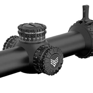 Swampfox Optics ARH16241M Arrowhead  Black 1-6x24mm 30mm Tube Guerrilla Dot MOA Reticle