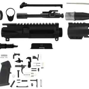 TacFire SSPK300LPK7K AR-15 Pistol Build Kit KeyMod 300 Blackout Black Steel