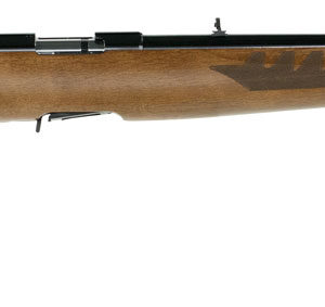 Ruger 8329 American Rimfire  Full Size 22 LR 10+1 22" Satin Blued Steel Barrel, Satin Blued Drilled & Tapped Steel Receiver w/Integral Scope Base, Fixed Wood Stock, Right Hand