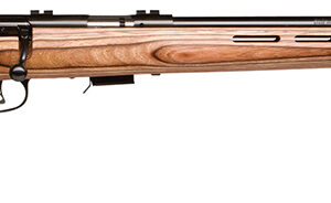 Savage Arms 96250 93R17 BTV 17 HMR Caliber with 5+1 Capacity, 21" Barrel, Matte Blued Metal Finish & Fixed Thumbhole Natural Brown Stock Right Hand (Full Size)