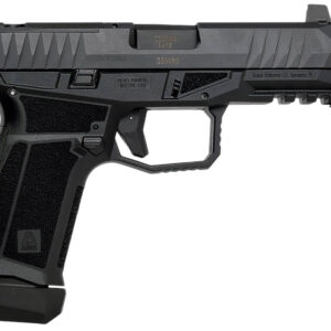 Global Ordnance LLC 815537024791 Delta M Gen2 9mm Luger 15+1 4" Black Threaded Barrel, Black Nitride Optic Cut/Serrated Slide, Black Frame, Ambidextrous