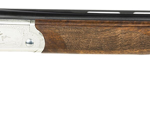 ATI ATIGKOF12SVE26 Cavalry SVE 12 Gauge 3" 2rd 26" Blued O/U Barrel, Silver Engraved Metal Finish, Oiled Turkish Walnut Stock, Ejector, 5 Chokes