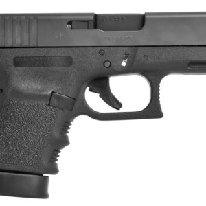 Glock UI3650201FGR G36 Gen3 Sub-Compact 45 ACP 6+1 3.78" Black Steel Barrel, Matte Black Serrated Slide, Black Polymer Frame w/Picatinny Rail, Black Textured Finger Grooved Polymer Grip, USA Made
