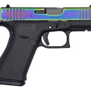 GLOCK 43X FR 9MM RAINBOW PVD 10RD UX4350201FRRPVD