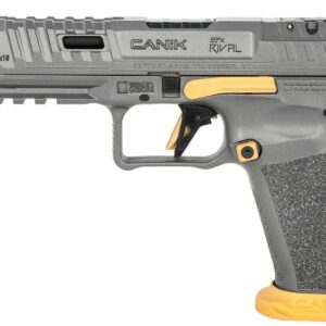CENT CANIK SFX RIVAL 9MM 5 GREY GOLD 2 18RD