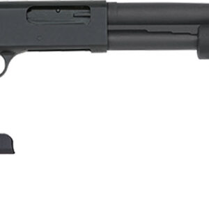 Mossberg 50691 590 Tactical 12 Gauge 6+1 3" 18.50" Cylinder Bore Barrel, Matte Blued Metal Finish, Dual Extractors, FLEX Component 6 Position Stock w/FLEX Pistol Grip & Recoil Pad