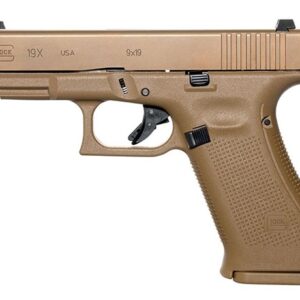 GLOCK 19X 9MM GLOCK NIGHT SIGHT FDE US 10RD UX1950701