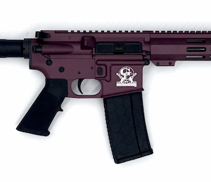 Great Lake Firearms 223 Wylde 7.5" Pistol - Black Cherry/Nitride