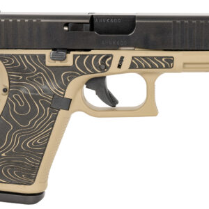 Glock PA195S204EXPCT G19 Gen5 Compact Frame 9mm Luger 15+1 4.02" Black GMB Barrel, Black nDLC Serrated Steel Slide, Coyote Tan Polymer Frame w/Picatinny Rail, Ambidextrous