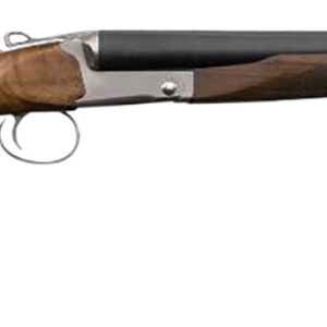 Charles Daly 930114 512T Coach 12 Gauge 2rd 3" 20" Matte Blued Steel Side by Side Barrel, Silver Steel Receiver, Oiled Walnut Fixed Checkered Stock & Forend, Includes 5 Choke Tubes