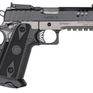 GIRSAN WITNESS2311 MATCH X 9MM 5IN BARREL 1X17RD MAG 1X20RD MAG ACCESSORY RAIL OPTIC READY TWO TONE CERAKOTE FINISH BLACK POLYMER GRIP 395025