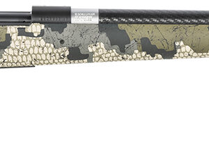 Howa HSCF65CVER M1500 HS Precision 6.5 Creedmoor 5+1 24" Threaded Carbon Fiber Barrel, Black Metal Finish, KUIU Verde 2.0 Fixed HS Precision Stock