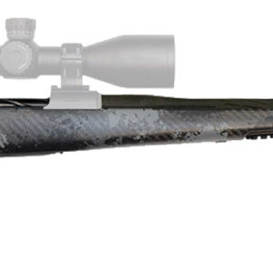 Fierce Firearms FRG7MMRM24BU Twisted Rage  Full Size 7mm Rem Mag 3+1 24" Black Cerakote Fluted Threaded Barrel, Black Cerakote Steel Receiver, Urban Camo C3 Carbon Rage w/Pic Rail Carbon Fiber Stock