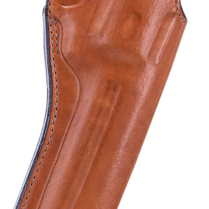 Bianchi 13099 111 Cyclone Belt Holster Size 10 OWB Open Bottom Style made of Leather with Tan Finish, Strongside/Crossdraw & Belt Loop Mount Type fits 7.5" Barrel Ruger RedHawk for Right Hand