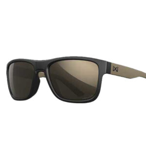 Wiley X AC6OVN14 Ovation  Tungsten Mirror Lens Polycarbonate Matte Black w/ Tan Frame