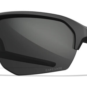 Wiley X CHJKL01 Jakl  M/L Grey/Clear Lens Matte Black Frame