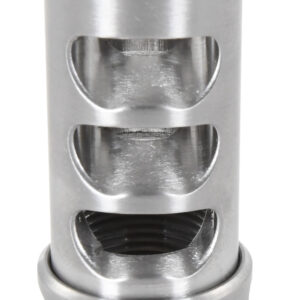 American Precision Arms G2M1230S Gen 2 Micro Bastard Self Timing Brake Stainless Steel with 1/2"-28 tpi Threads, 1.86" OAL & .750" Diameter for 30 Cal AR-Platform & Hunting Rifles