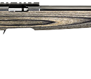 Ruger 8350 American Rimfire Target Full Size 17 HMR 9+1 18" Satin Blued Threaded Bull Barrel, Satin Blued Steel Drilled & Tapped Receiver, Black Laminate Fixed Stock, Right Hand