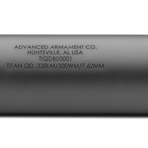 AAC (ADVANCED ARMAMENT) TITAN-QD 338LM BLK SILENCER