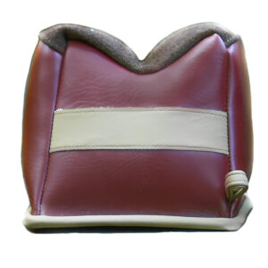 BenchMaster BMALBBMF Bench Bag  Rifle Medium Prefilled Leather Front Bag 4.10 oz