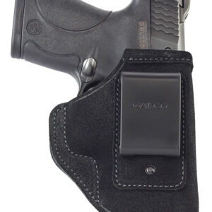 Galco STO266B Stow-N-Go  IWB Black Leather Belt Clip Fits 1911 4-4.25" Barrel Right Hand