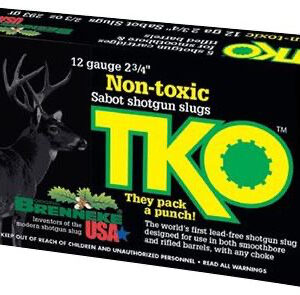 BRENNEKE TKO LEAD FREE TIN SABOT AMO 12GA 70MM 18.9 GRAMS/292 GR 5RD