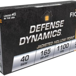 FIOCCHI AMO 40 S&W 165GR JHP 50-RD ( 20 BOXES PER CASE )