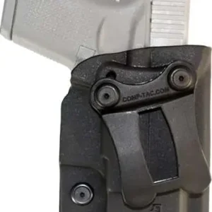 COMP-TAC QI IWB KYDEX SIZE 3 GLOCK 43 SPRGFLD XDS M&P SHIELD WALTHER PPS/CCP RH BLACK