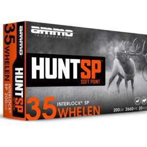 AMMO INC HUNTSP AMO 35 WHELEN 200GR INTERLOCK SP 20RD ( 10 BOX CASE)