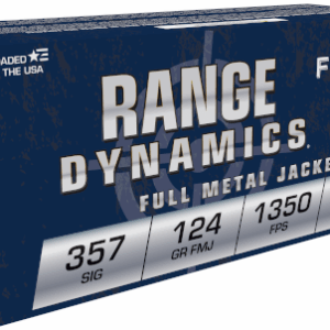 FIOCCHI AMO 357 SIG 124GR FMJ 50-RD ( 20 BOXES PER CASE )