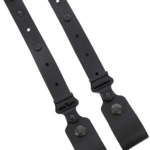 Galco MC2TDB Horizontal Shoulder System Tie Down Set 2.0 Black Full Grain Leather Ambidextrous