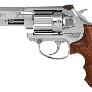 Diamondback DB075AS703 SDR  357 Mag/38 Special +P 6 Shot 3" Stainless Steel Barrel, Polished  Stainless Steel Cylinder & Frame, Hogue Wood Grip, Exposed Hammer