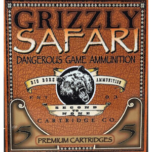 Grizzly Ammo GC458L5   458Lott 500gr Solid Brass 5 Per Box/10 Case