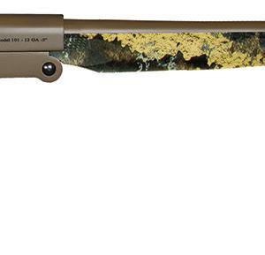 Charles Daly 930337 101  Full Size 410 Gauge Break Open 3" 1rd 26" Flat Dark Earth Cerakote Steel Barrel & Receiver, Fixed TrueTimber Prairie Synthetic Stock