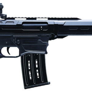 Charles Daly 930411 AR-12A  12 Gauge Semi-Auto 3" 5+1 18.50" Black Steel Barrel, Black Picatinny Rail Aluminum Receiver, Black Adj w/Pistol Grip Synthetic Stock