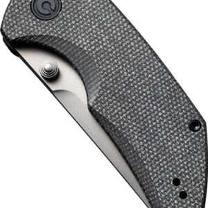 CIVIVI KNIFE THUG 2 2.69" DARK - GREEN MICARTA/SILVER BLADE