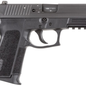 Sig Sauer E20229BSS SP2022 Carry 9mm Luger Caliber with 3.90" Barrel, 15+1 Capacity, Overall Black Finish, Picatinny Rail Frame, Serrated Nitron Stainless Steel Slide & Black Polymer Grip