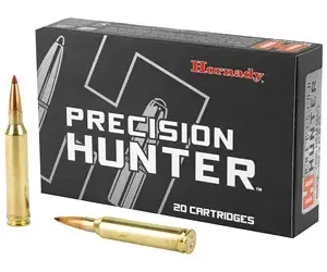 HORNADY PRECISION HUNTER  AMO 7MM REM MAG 162GR ELD-X 20RD (10 BOX CASE)