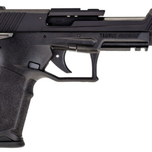 Taurus 1TX22C151 TX22 Competition 22 LR 16+1 5.25" Overall Black Steel/Threaded Barrel, Hard Coat Anodized Aluminum/Optic Cut/Serrated Slide & Polymer Frame w/Picatinny Rail w/Polymer Grips