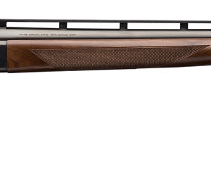 Browning 017088402 BT-99 Micro 12 Gauge 32" Barrel 2.75" 1rd,  Blued Steel Barrel & Receiver, Satin Black Walnut Stock With Graco Butt Pad Plate For Adjustable LOP, Trap-Style Recoil Pad (Compact)