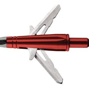 Ten Point EVO-X CenterPunch Broadhead (Rear Deploying) Red 3/pk