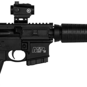 Smith & Wesson 12938 M&P15 Sport II OR *CA Compliant 5.56x45mm NATO 16" 10+1 Black Fixed Black Synthetic Stock Black California Paddle Grip Right Hand Crimson Trace Red Dot