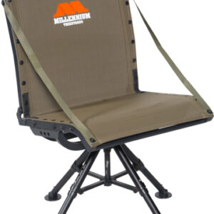 MILLENNIUM GROUND BLIND CHAIR - ADJUSTABLE 4 LEG 360 SWIVEL