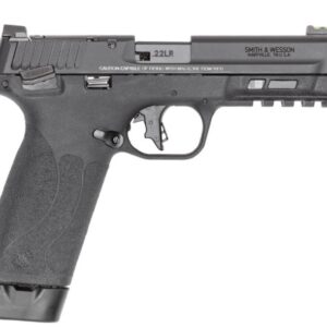 SMITH & WESSON M&P 22X .22LR 4.1IN BARREL 2-20RD MAGAZINES WHITE DOT SIGHTS THUMB SAFETY BLACK 14312